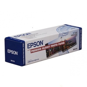 

Epson Фотобумага Epson Premium Glossy Photo Paper roll 1 (329x10m) C13S041379, Белый, Фотобумага Epson Premium Glossy Photo Paper roll 1 (329x10m) C13S041379