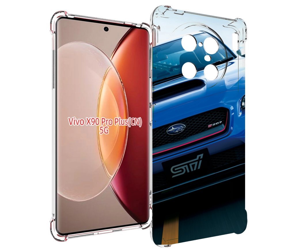 

Чехол MyPads субару subaru 2 для Vivo X90 Pro Plus, Прозрачный, Tocco