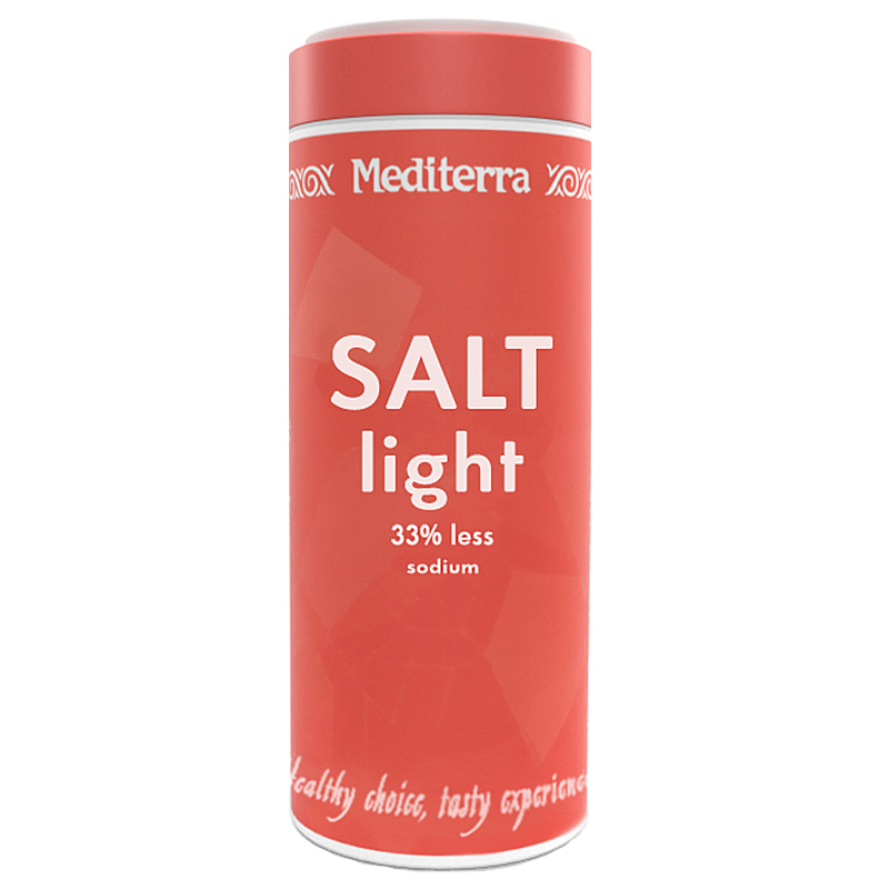 

Соль Mediterra "Light", с пониженным содержанием натрия, 150 г
