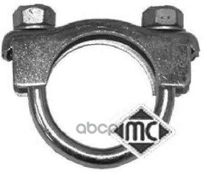 

Хомут Глушителя D=64mm U Усиленный, Толщина Проволки 10mm, Гайка Медь Metalcaucho 00608 ME