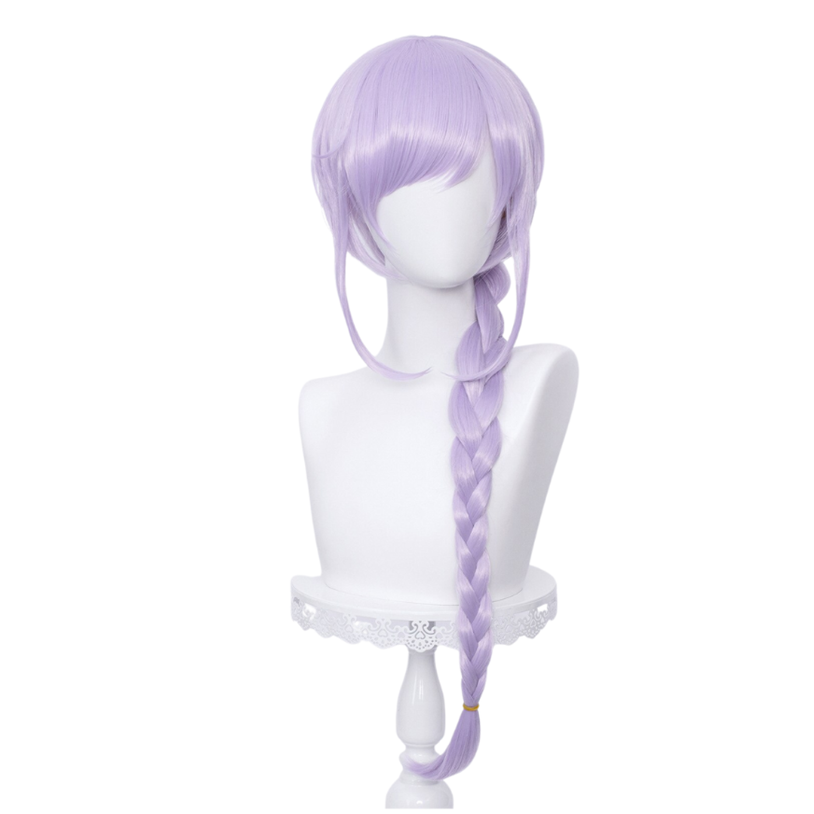 

Парик унисекс mr.sun Genshin wig фиолетовый, Genshin wig