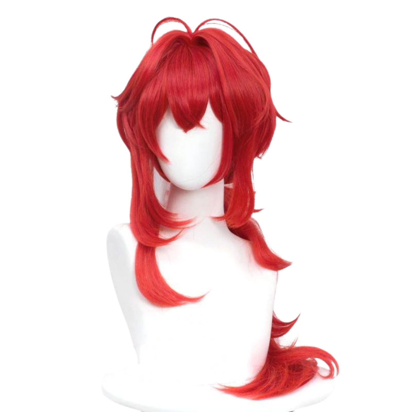 

Парик унисекс mr.sun Genshin wig красный, Genshin wig