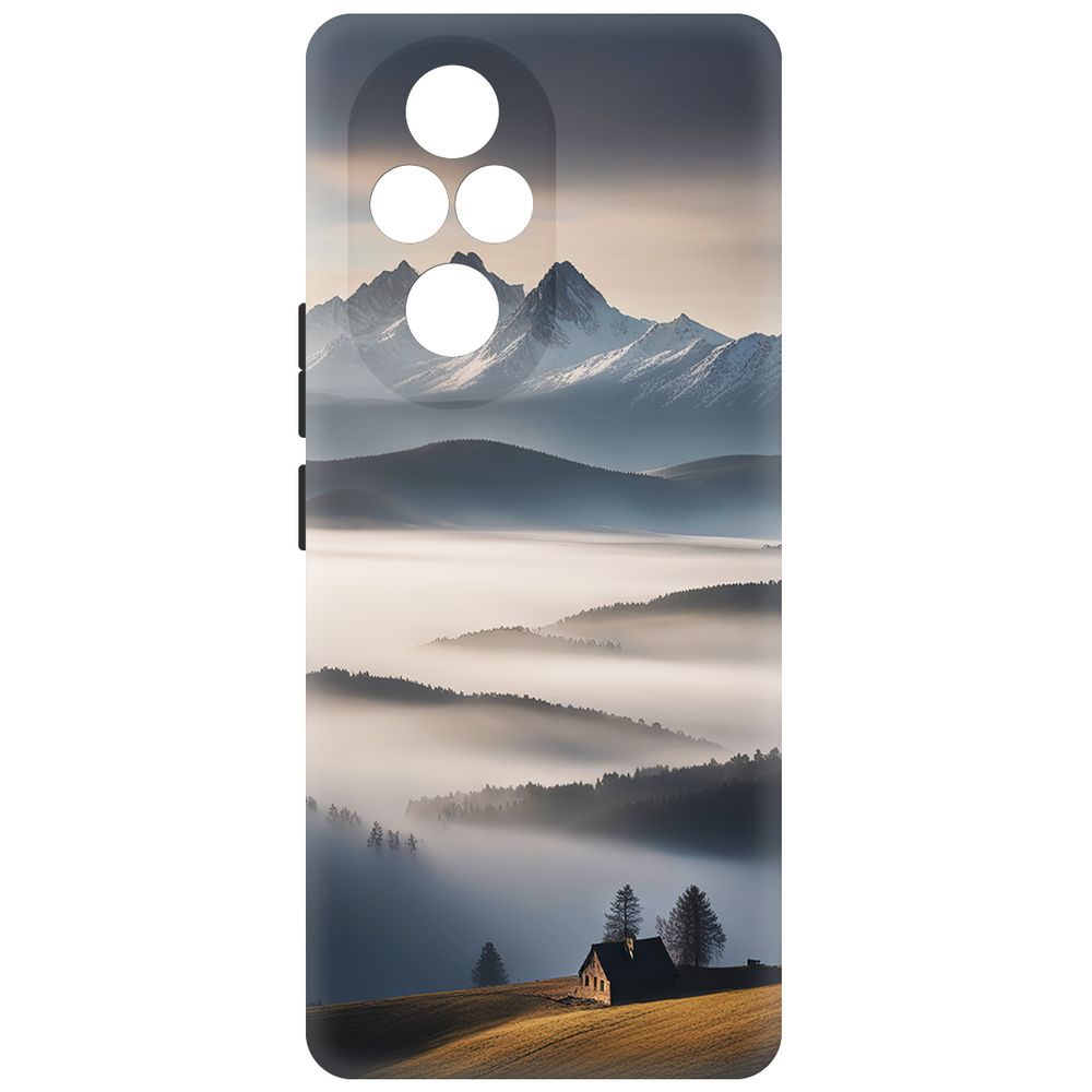 

Чехол-накладка Krutoff Soft Case Туман для Honor 200 Pro черный