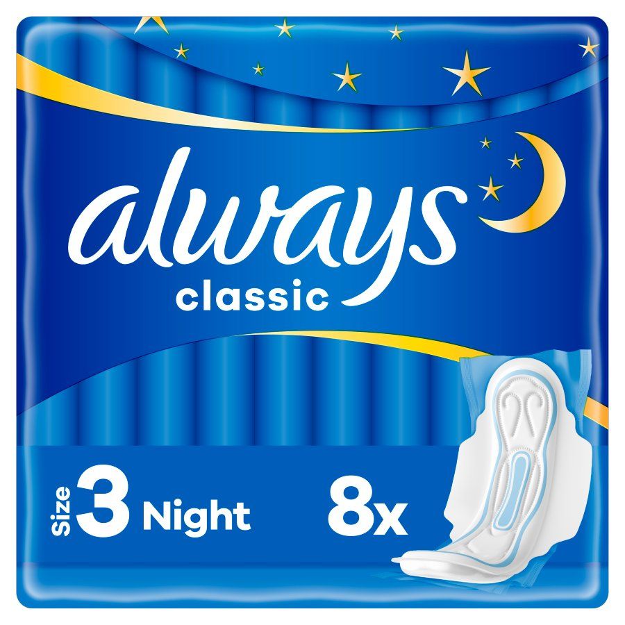 

Гигиенические прокладки Always Night, 8 шт.