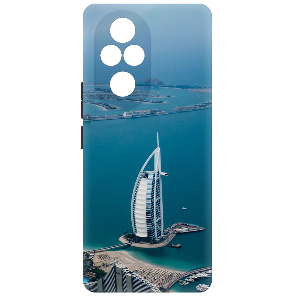 

Чехол-накладка Krutoff Soft Case ОАЭ, Бурдж-эль-Араб для Honor 200 Pro черный
