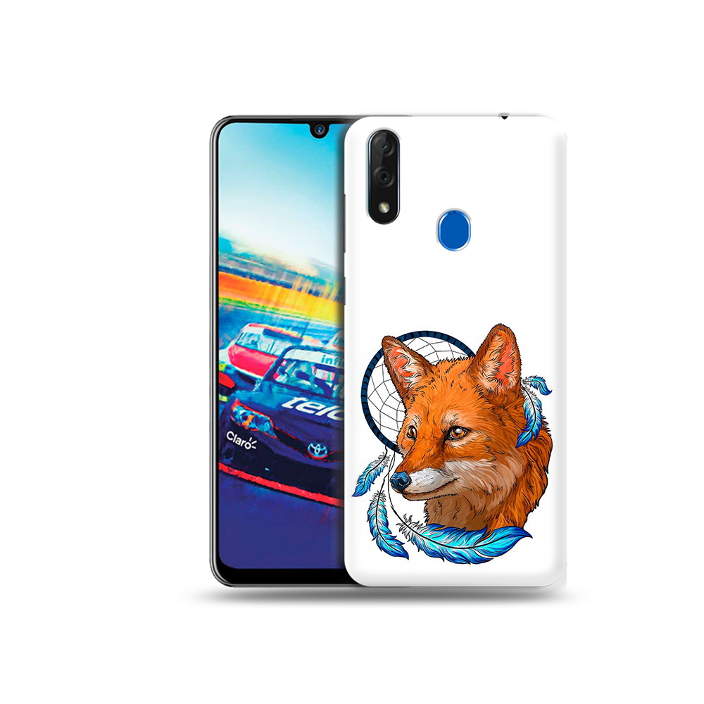 

Чехол MyPads Tocco для ZTE Blade V10 лиса и ловец снов (PT136503.455.438), Прозрачный, Tocco