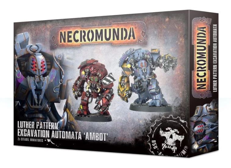 фото Миниатюры для игры games workshop warhammer 40000 necromunda ambot automata, 300-37