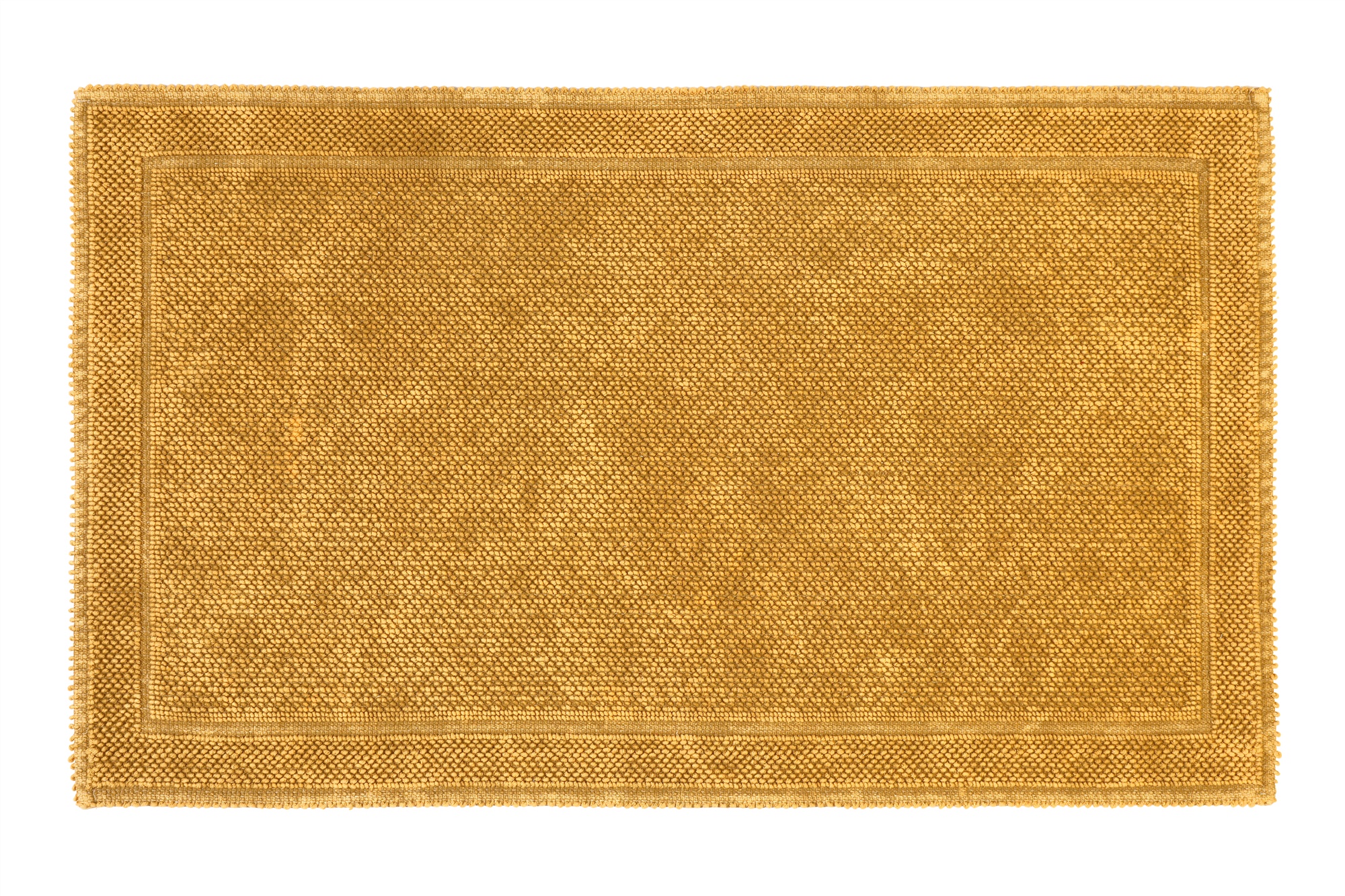 Ковер Alize Stoned, горчичный, Турция, палас на пол 80x150 см, хлопок