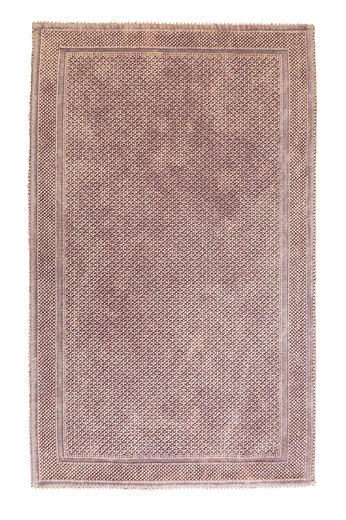 Ковер Alize Stoned, розовый, Турция, палас на пол 80x150 см, хлопок