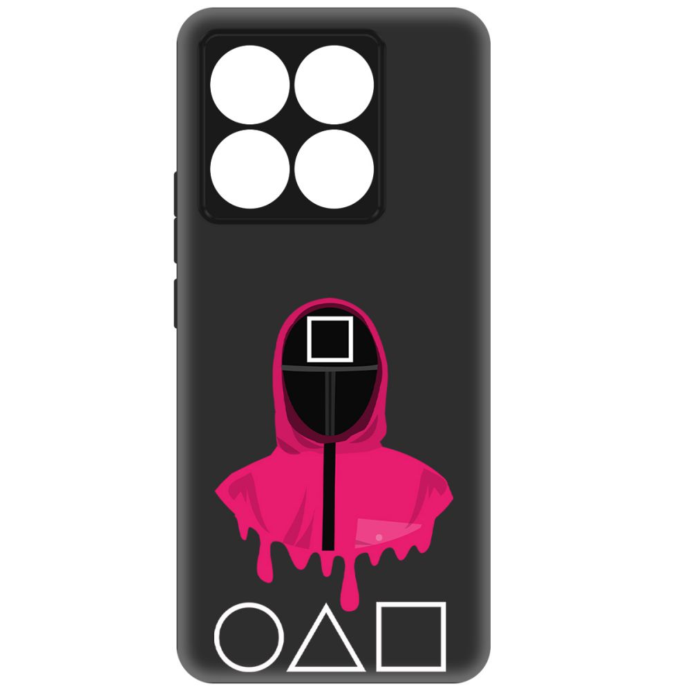 

Чехол-накладка Krutoff Soft Case Игра в кальмара-Начальник для Xiaomi 14T черный