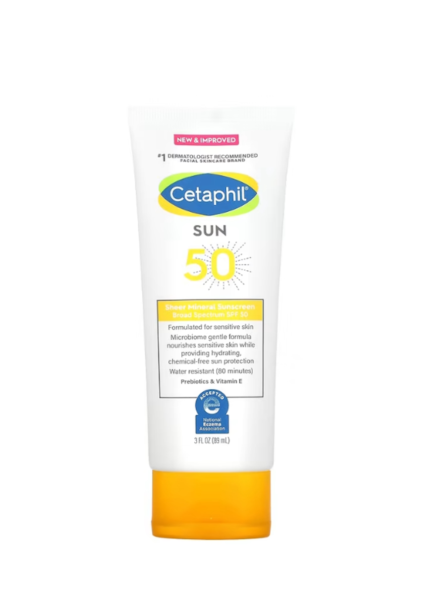 солнцезащитное средство Cetaphil широкого спектра действия SPF 50 89 мл