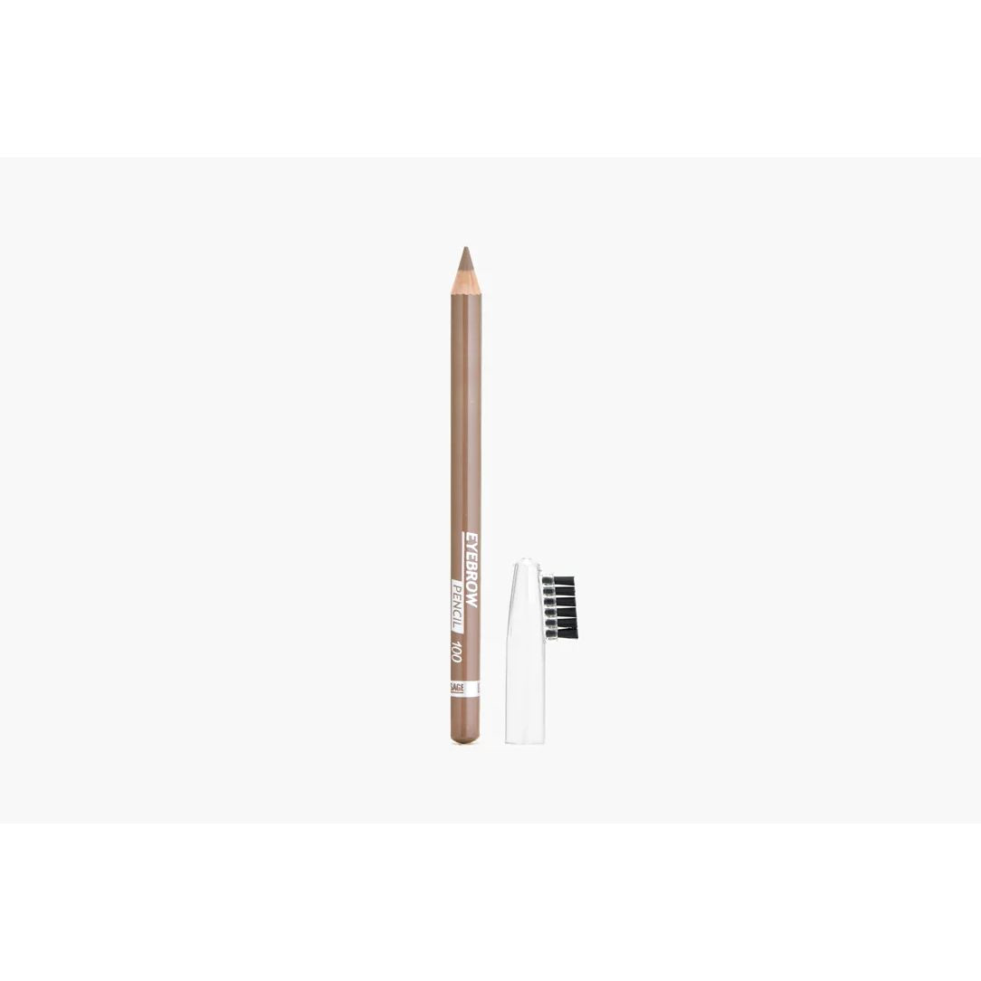 Карандаш для бровей Luxvisage Eyebrow Pencil с щеточкой тон 100 Тауп 1,75 г absolute new york карандаш для бровей с щеточкой perfect eyebrow pencil