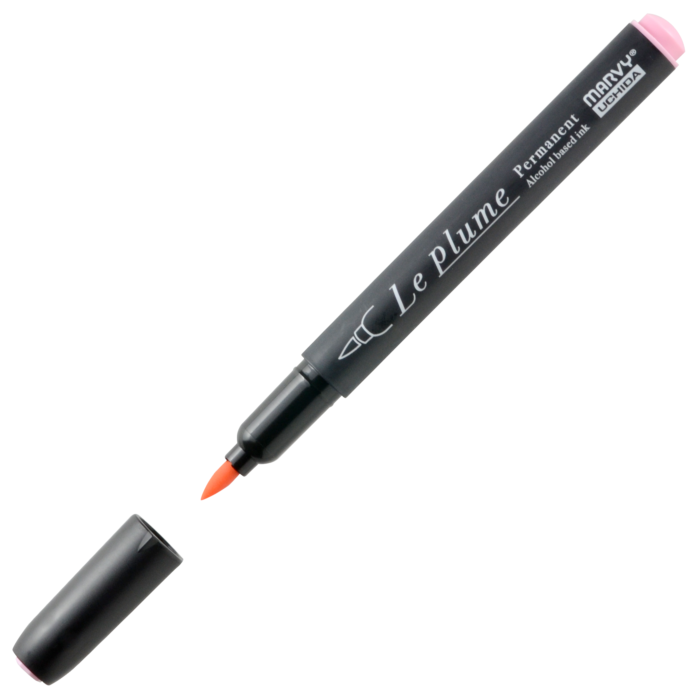 

Маркер перманентный Marvy с наконечником кисть PALE ROSE MAR3000/R802 розовый