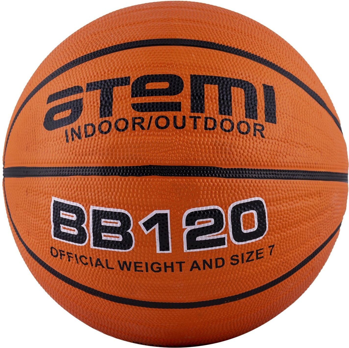 фото Баскетбольный мяч atemi bb120 №7 оранжевый