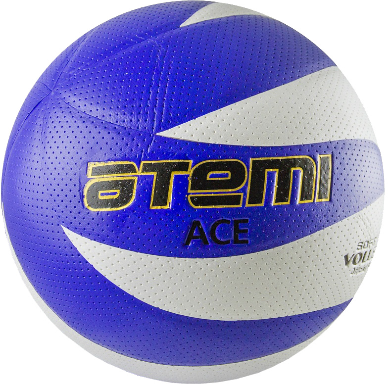 фото Волейбольный мяч atemi ace №5 белый/синий