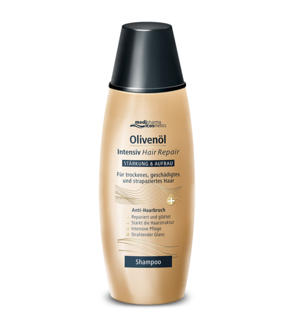 Купить Шампунь Medipharma cosmetics Olivenol Intensiv для восстановления волос, 200 мл
