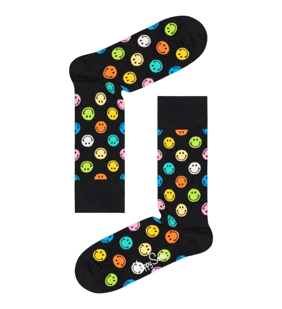 

Носки мужские Happy Socks SMY01 9301 черные 29, Черный, SMY01 9301