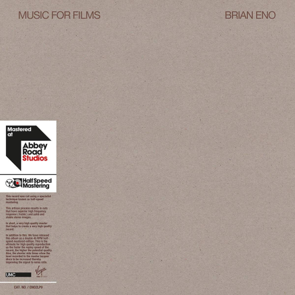 Brian Eno / Music For Films (2LP)