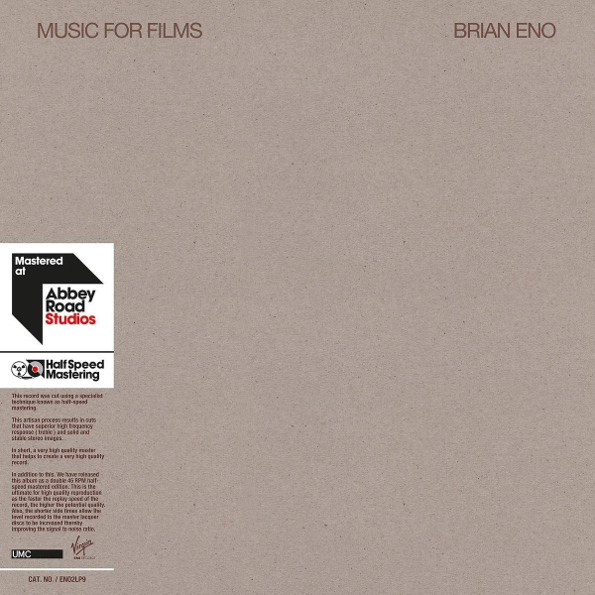 

Brian Eno / Music For Films (2LP)