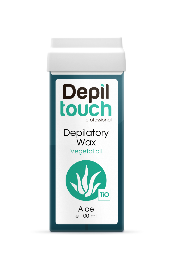 Воск для депиляции Depiltouch Depilatory Wax Aloe Алое в картридже 100 мл