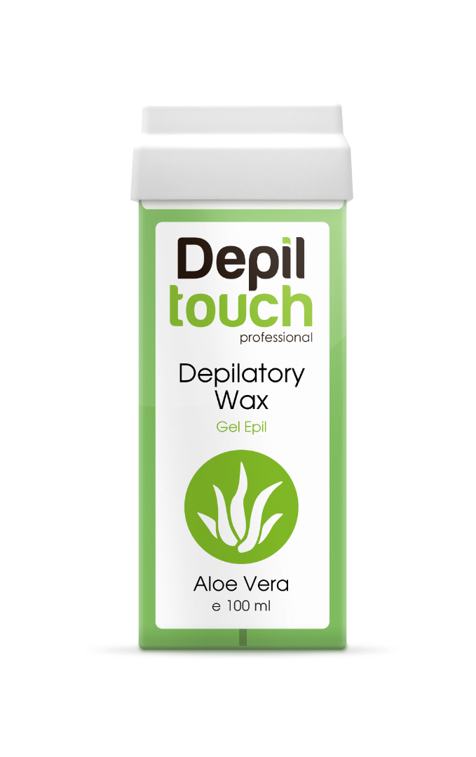 Купить Воск для депиляции Depiltouch Depilatory Wax Aloe Vera Алоэ Вера в картридже 100 мл