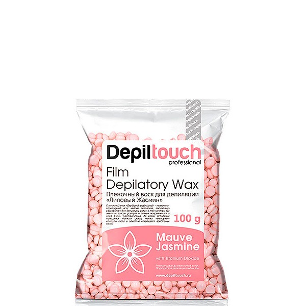 Воск для депиляции пленочный Depiltouch Film Depilatory Wax Mauve Jasmine 100 гр воск лиловый жасмин в гранулах