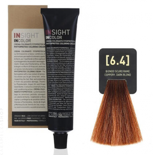 Купить Крем-краска для волос INSIGHT INCOLOR 6.4 Медный темный блондин 100 мл