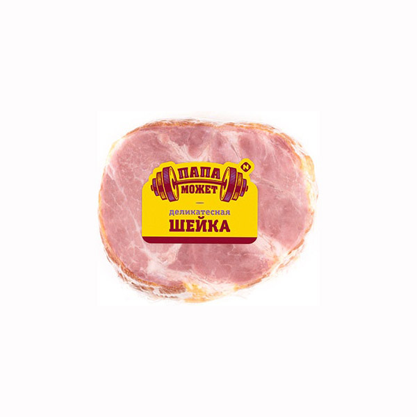 

Шейка варено-копченая Папа Может Деликатесная 300 г