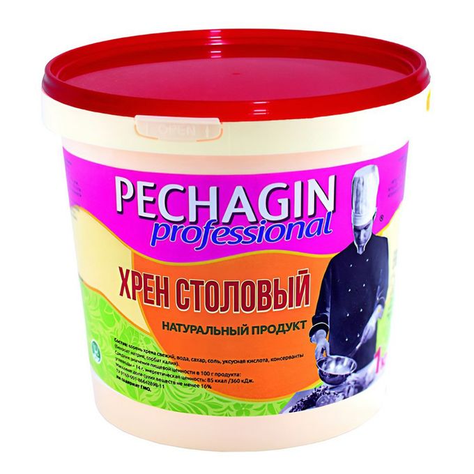 

Хрен Pechagin Professional Столовый 1 кг
