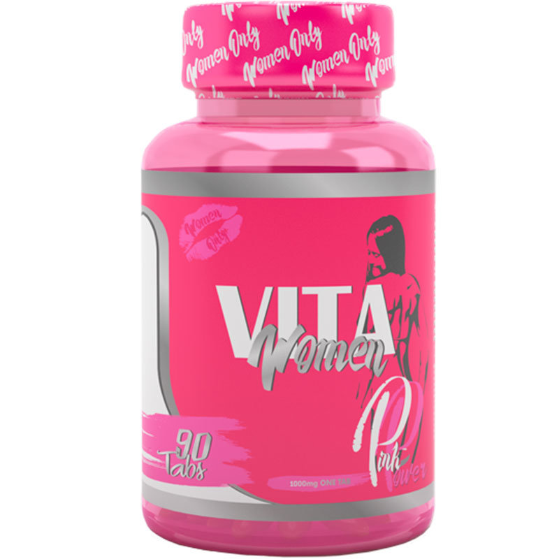 фото Витаминно-минеральный комплекс steel power nutrition pink power vitawomen 90 таблеток