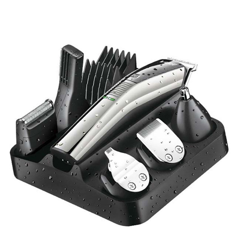 Машинка для стрижки волос VGR V-029 профессиональный триммер для волос для мужчин аккумуляторная электрическая мощная машина для стрижки резьба инструмент для волос