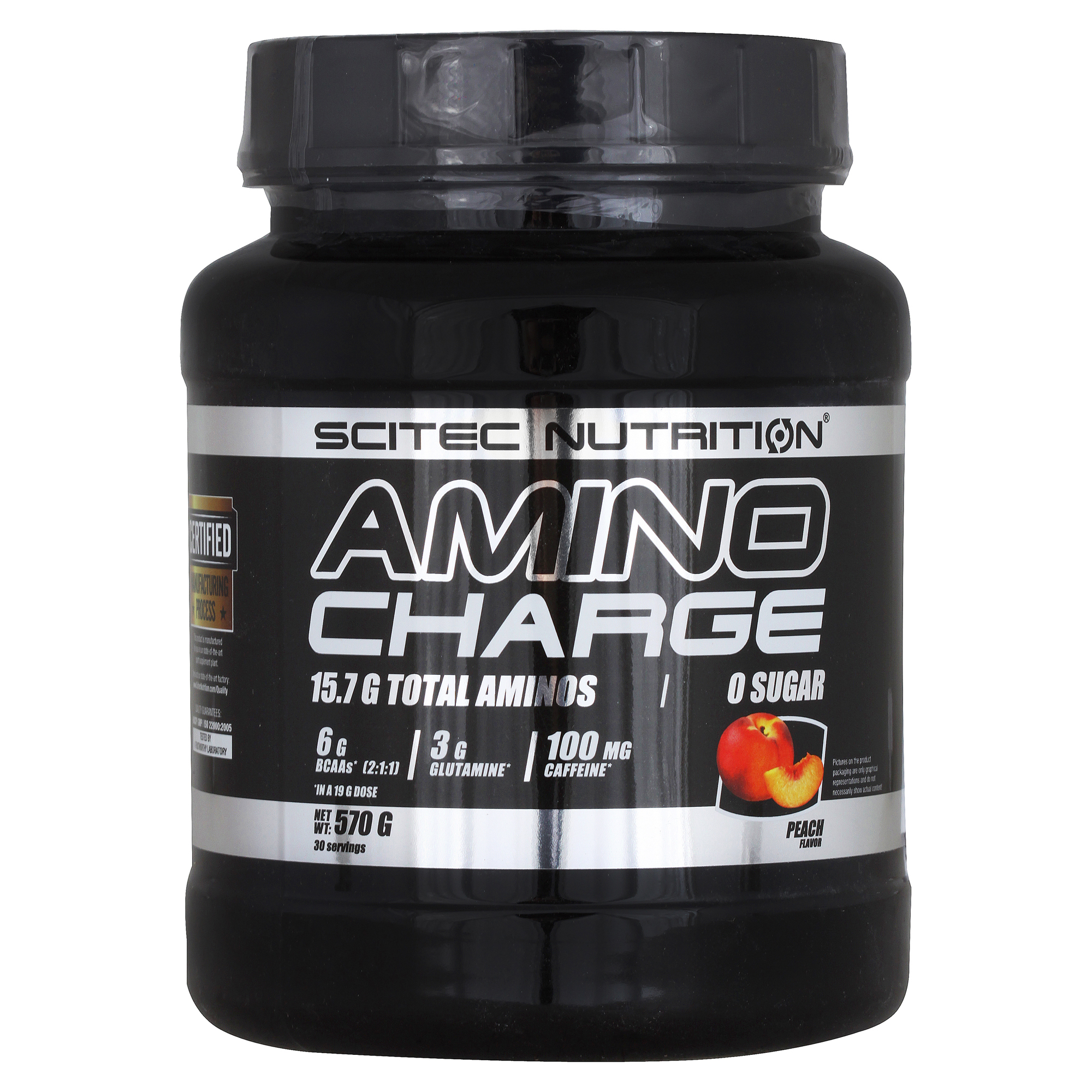 

Amino Charge Scitec Nutrition, 570 г, peach, Amino Charge