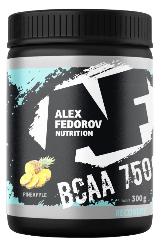 

Alex Fedorov Nutrition Recovery 7500 BCAA 300 г, ананас