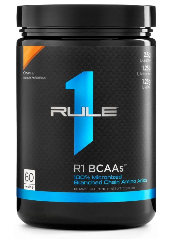 фото Rule one proteins r1 bcaa, 426 г, вкус: апельсин