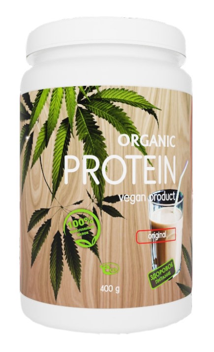 фото Протеин profihemp organic protein, 400 г, natural