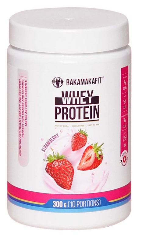 

Протеин Rakamakafit Whey Protein, 300 г, strawberry, Whey Protein