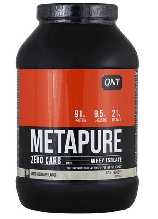 фото Протеин qnt metapure zero carb, 908 г, white chocolate