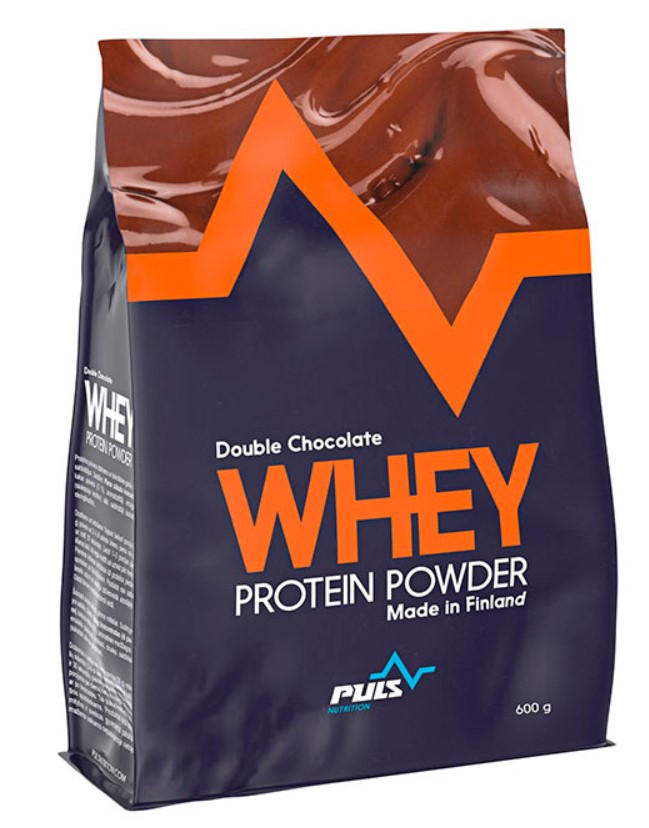 Протеин Puls Nutrition Whey Protein Powder, 550 г, double chocolate