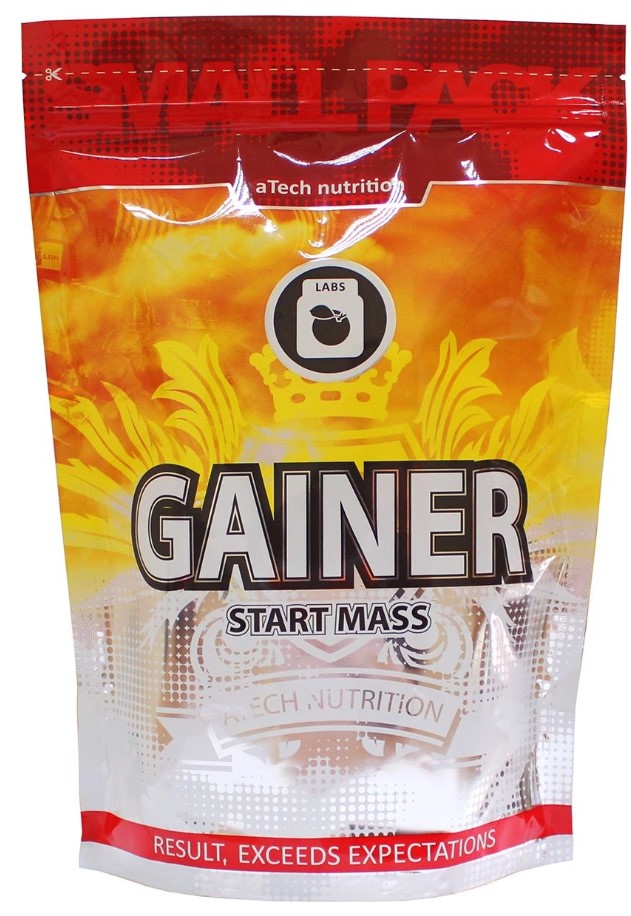 фото Гейнер atech nutrition gainer start mass, 1000 г, шоколад