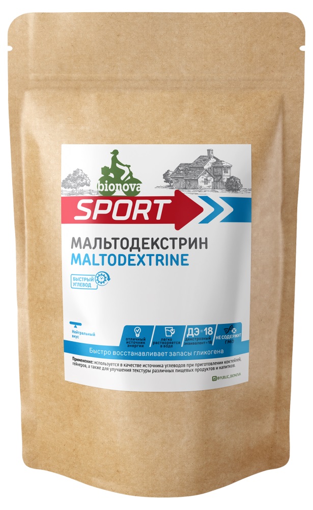 фото Гейнер bionova sport, 500 г, unflavoured