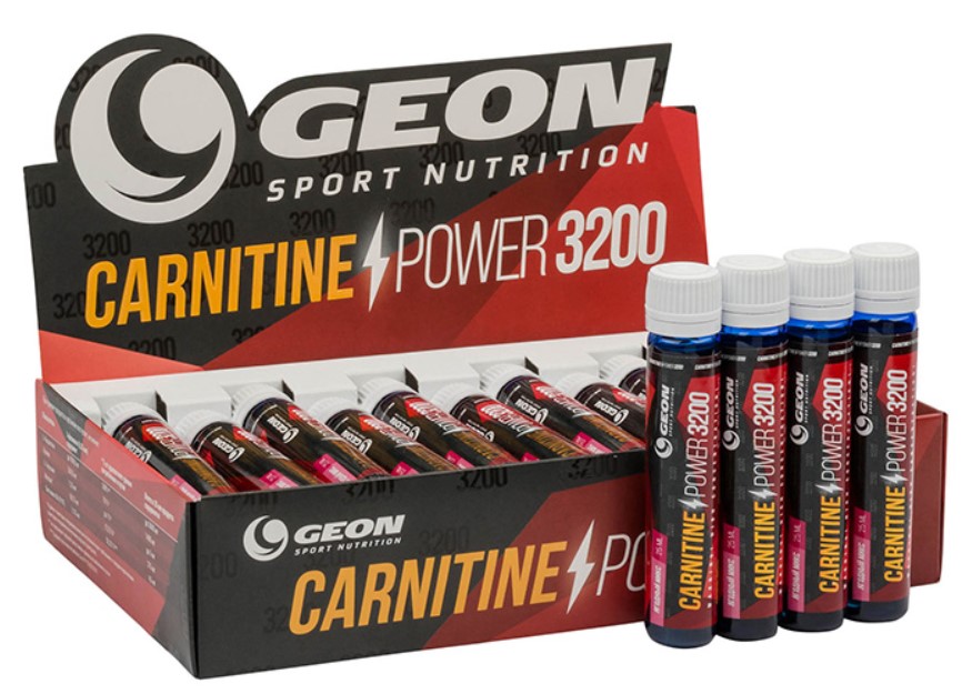 

GEON Carnitine Power 3200, 20 амп, вкус: клубничный мохито