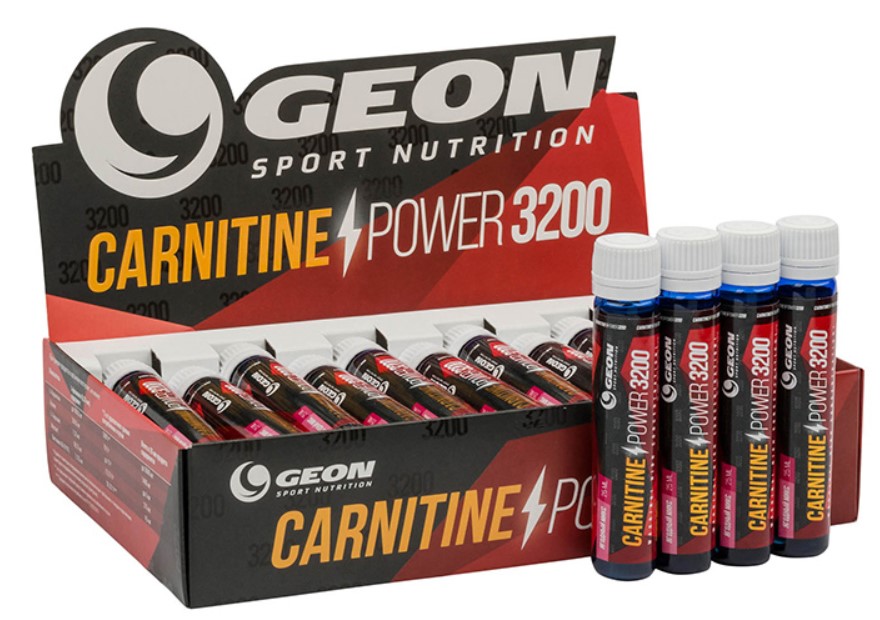 

GEON Carnitine Power 3200, 20 амп, вкус: фруктовая смесь