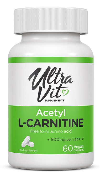 Купить UltraVit Acetyl L-Carnitine, 60 капс, Ultra Vit