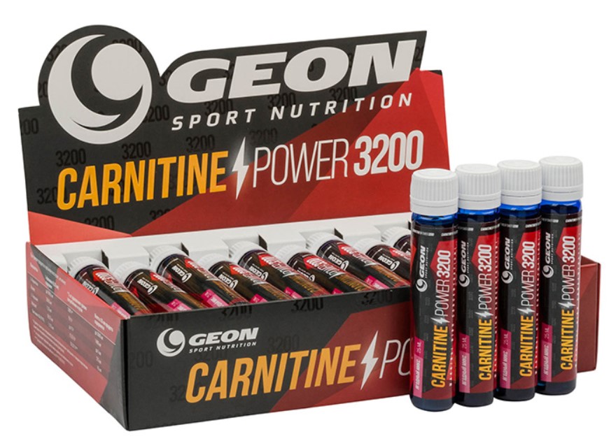 

GEON Carnitine Power 3200, 20 амп, вкус: апельсин-маракуйя