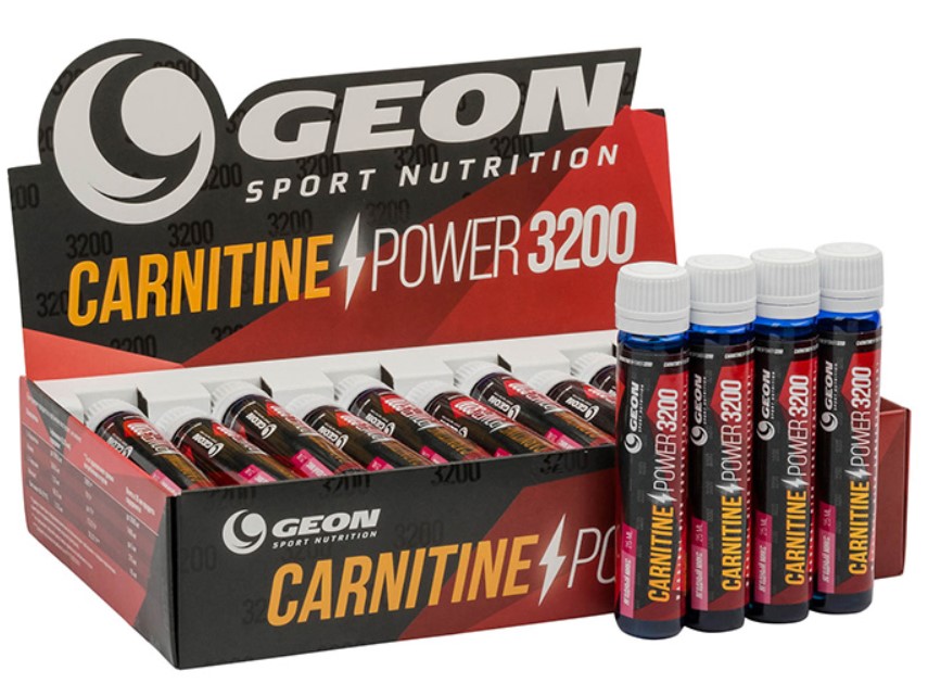 

GEON Carnitine Power 3200, 20 амп, вкус: лимон-лайм