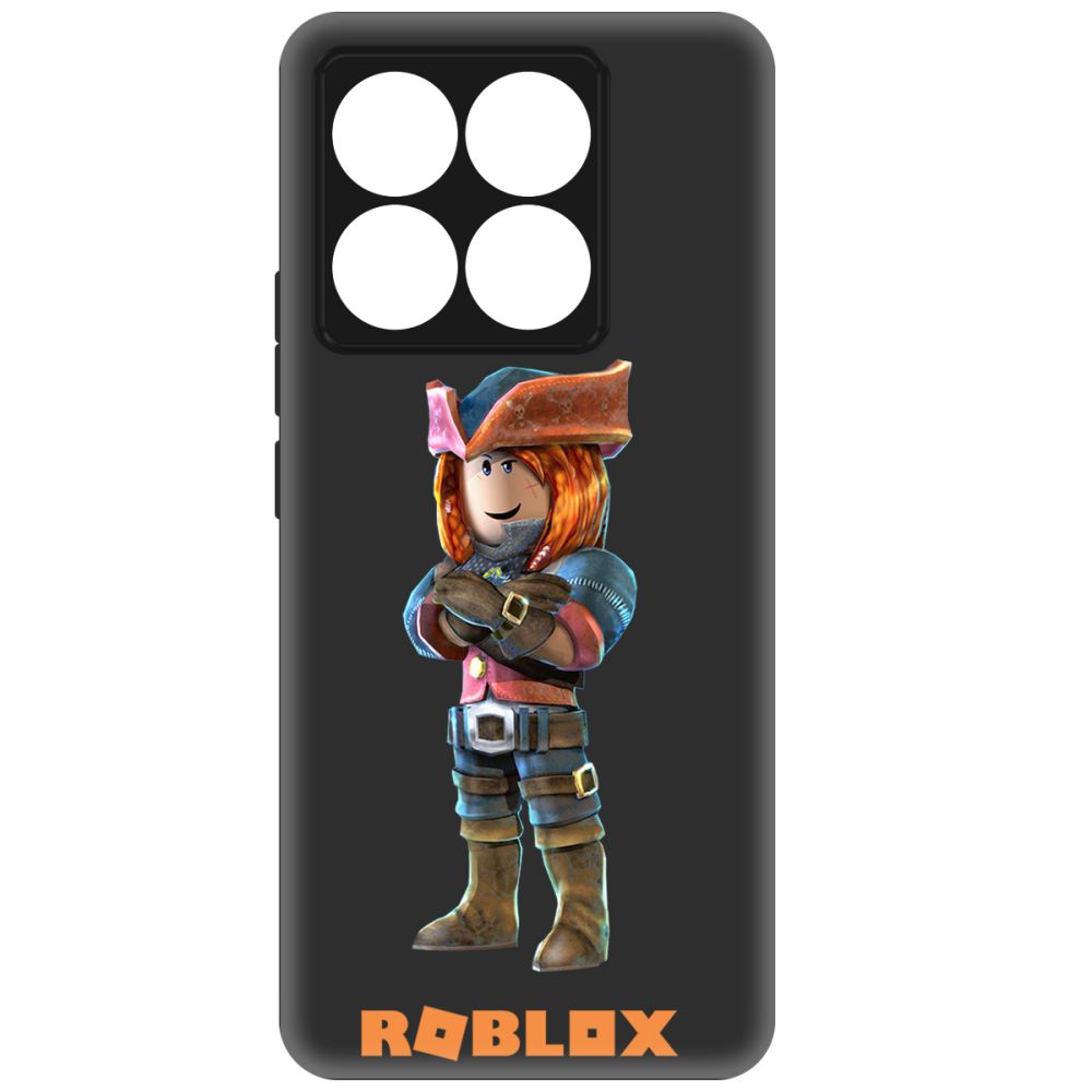 

Чехол-накладка Krutoff Soft Case Roblox-Эзебель для Xiaomi 14T черный