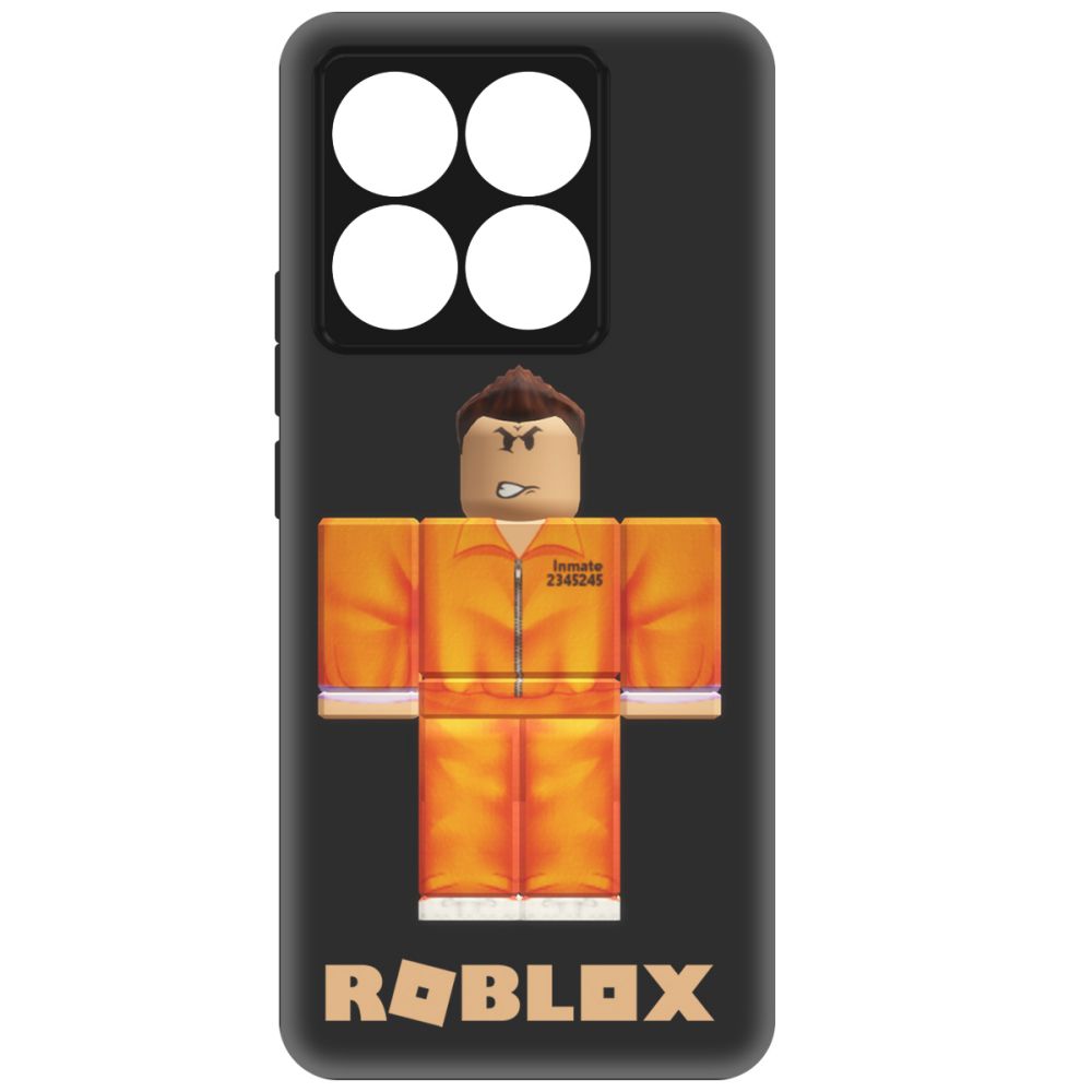 

Чехол-накладка Krutoff Soft Case Roblox-Заключенный для Xiaomi 14T черный