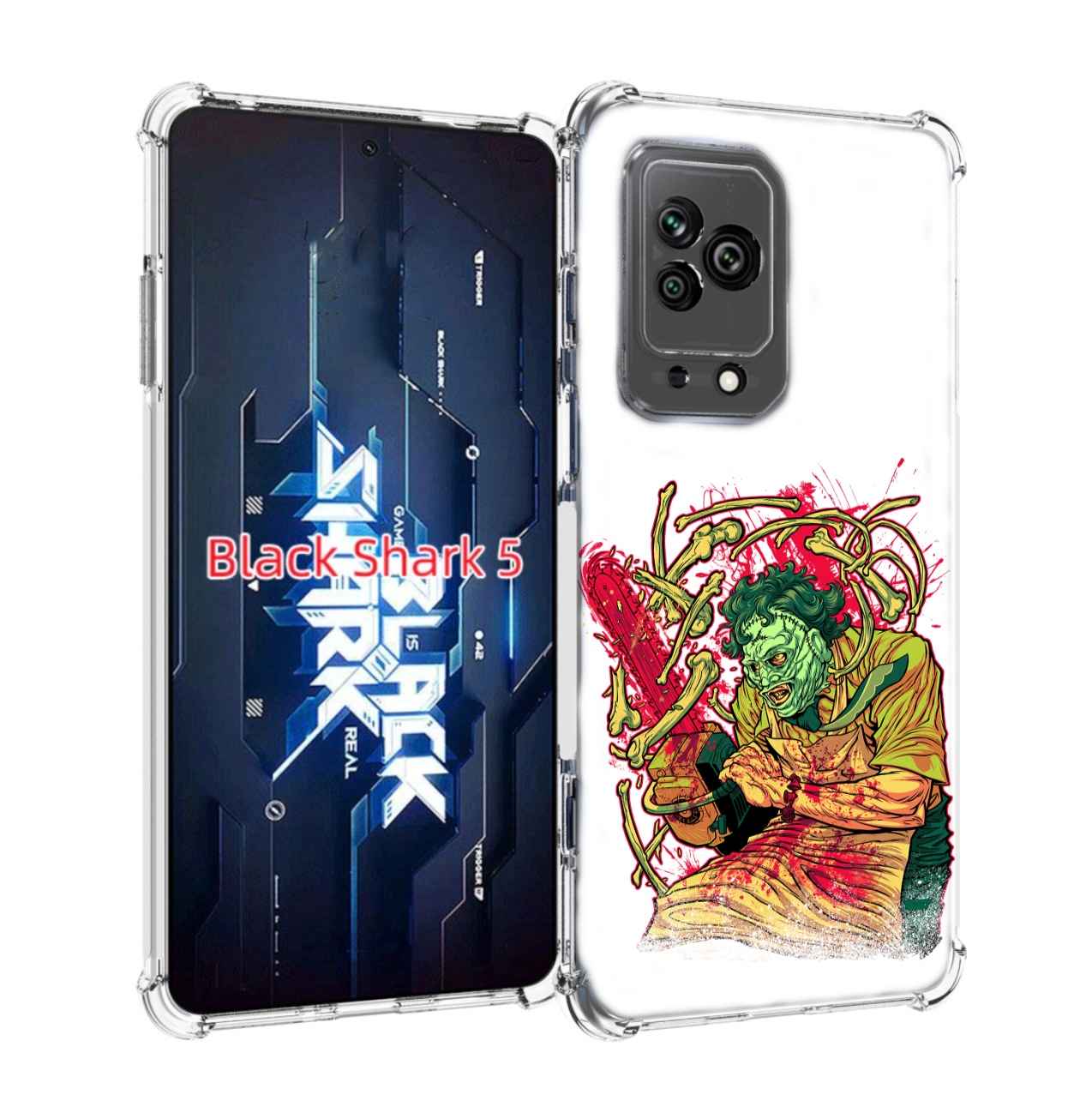 

Чехол MyPads яркий мясник для Xiaomi Black Shark 5, Прозрачный, Tocco