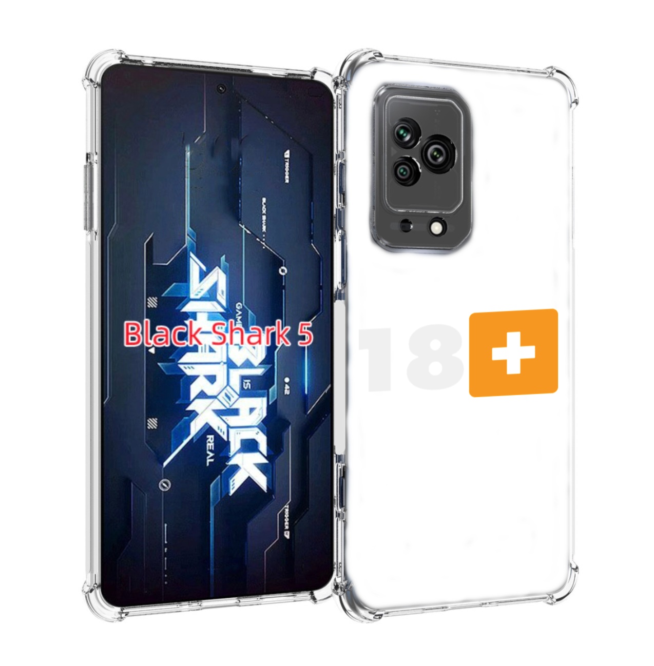 

Чехол MyPads 18+ для Xiaomi Black Shark 5, Прозрачный, Tocco