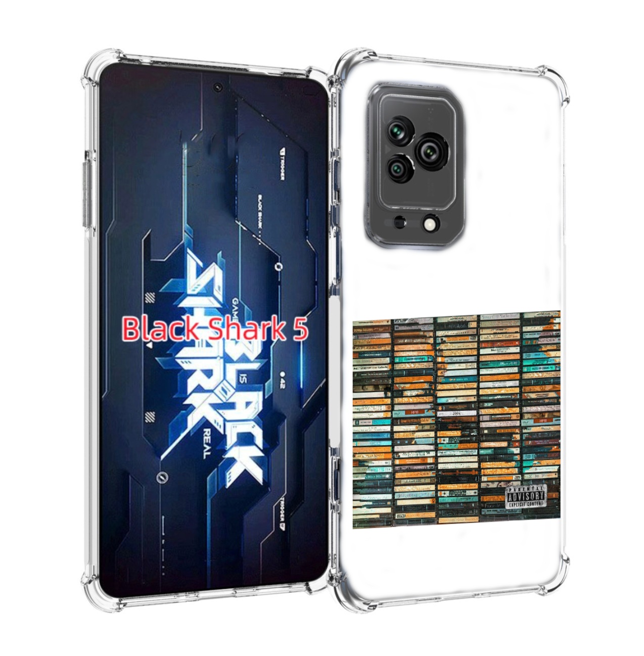 

Чехол MyPads 2004 Скриптонит для Xiaomi Black Shark 5, Прозрачный, Tocco